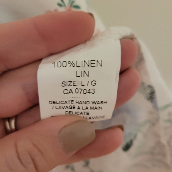 Linen unstructured blazer - Picture 3 of 4